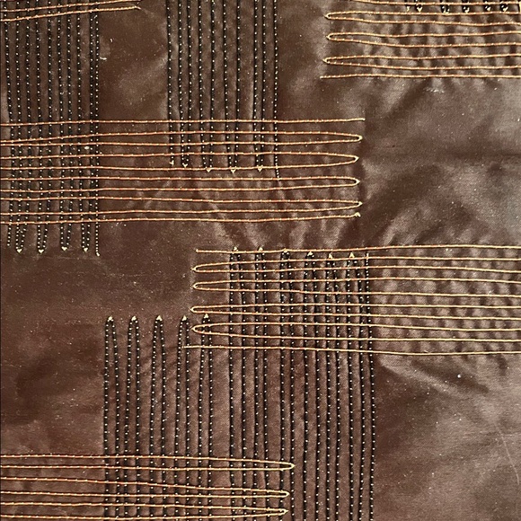 Brown Patterned Table Runner - Picture 2 of 2